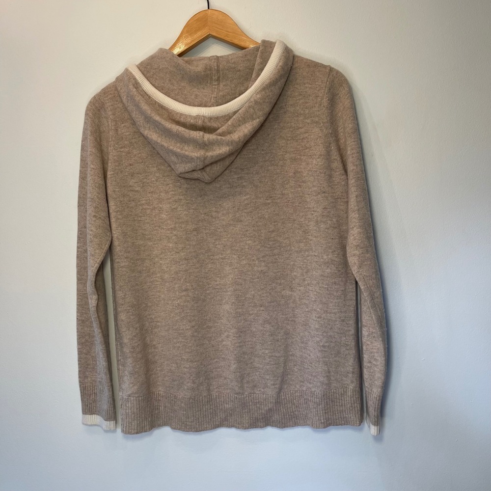 Summersalt The Wool Cashmere Hoodie and Jogger Lounge Set Beige Small Old Money - Picture 3 of 12